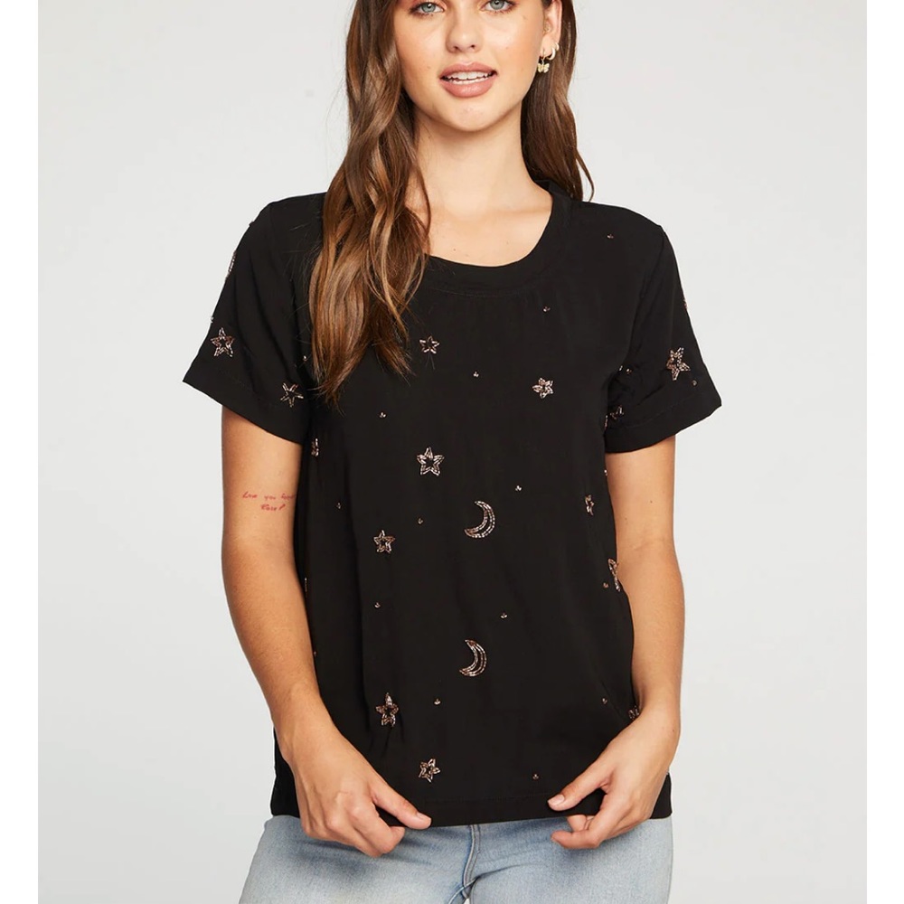 Chaser black “midnight” top
